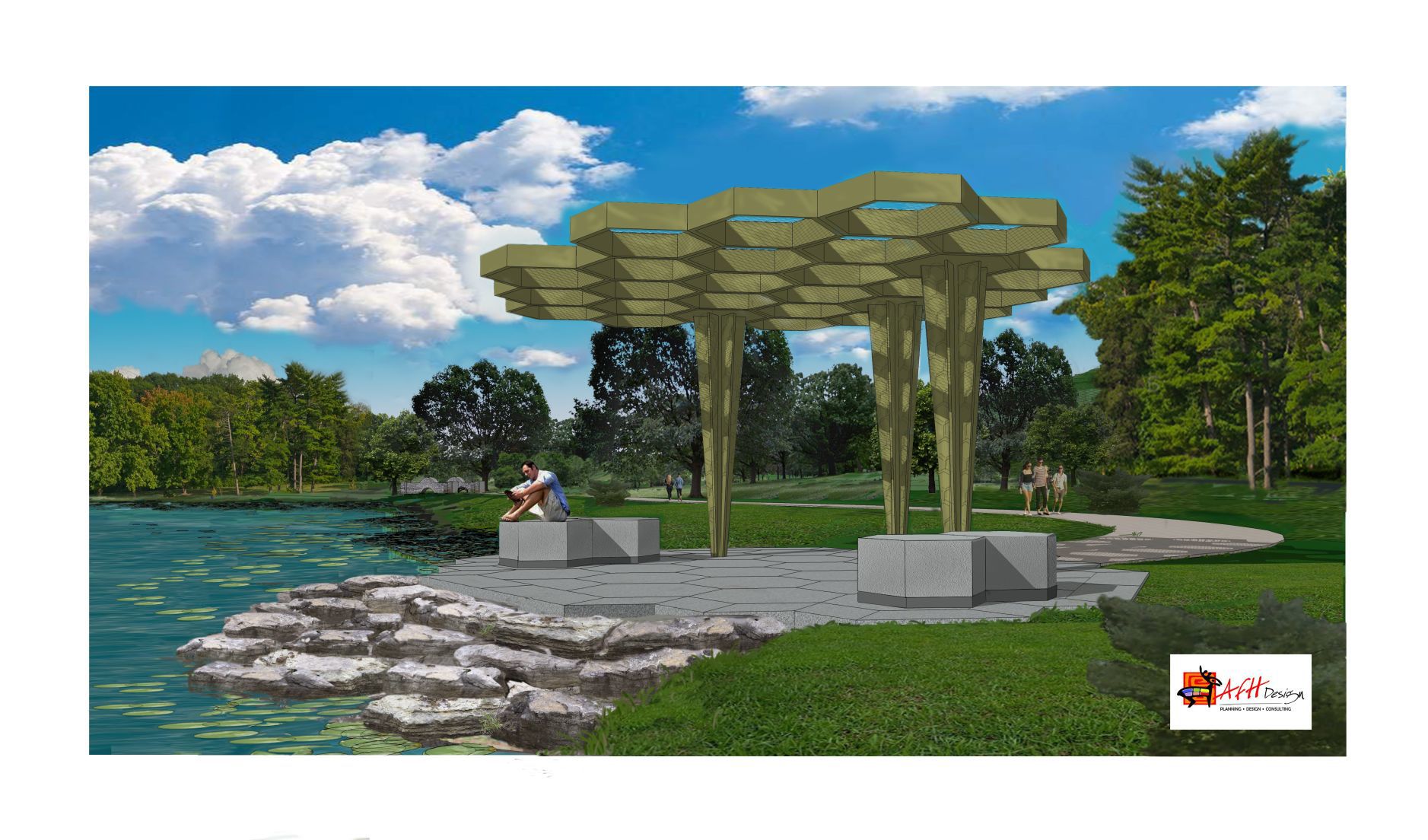 Forest Park Forever eastern waterways project